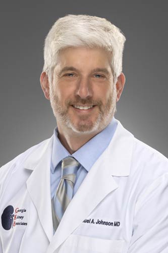 Samuel A. Johnson, MD, nephrologist with Georgia Kidney Associates | Nephrologists | Nephrology Specialists